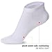 Low Cut Socks for Women,Short Cotton Womens Ankle No Show Black White Socks