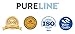 Pureline DA29-00003G Water Filter Replacement for Samsung DA29-00003G, Aqua-Pure Plus, Samsung RSG257AARS, DA29-00003F DA29-00003B, DA29-00003A, HAFCU1, RS22HDHPNSR - Reduces Bad Taste & Odor