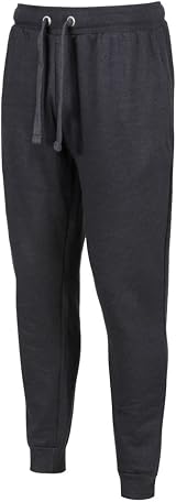 Iron Mountain Mens Joggers Fleece Lightweight Charcoal Marl Size Large view 4