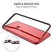 RANVOO iPhone 8 Plus/iPhone 7 Plus Case, Premium Bumper Case Flexible Protective Aluminum TPU Hybrid Bumper Frame [Support Wireless Charging] for Apple iPhone 8 Plus and iPhone 7 Plus, Red [Armor]