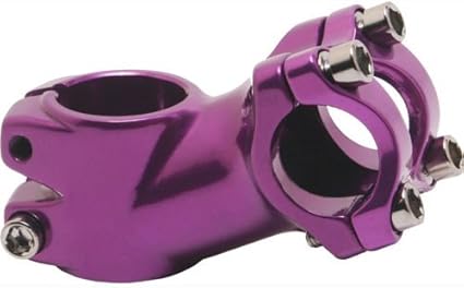 purple bike stem