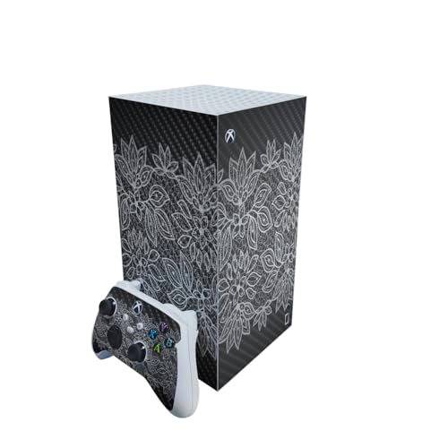 Carbon Fiber Gaming Skin Compatible With Microsoft Xbox Series X Digital Editio…