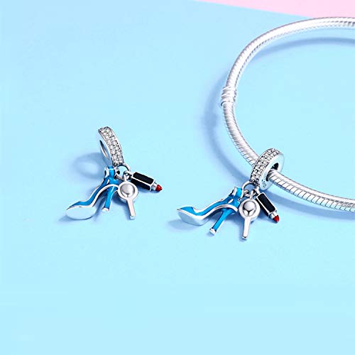 3 Linorui+Sterling+High+Heeled+Bracelet+Necklace