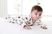 BABE MAPS Baby Boys Girls Organic Cotton Pajamas One Piece Zip Front Sleeper for Newborn