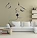 1MATCH Kiss Wall Murals for Living Room Bedroom Sofa Backdrop Tv Wall Background, Originality Stickers Gift, DIY Wall Decal Wall Decor Wall Decorations
