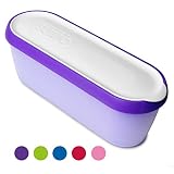 SUMO Ice Cream Containers: Insulated Ice Cream Tub for Homemade Ice-Cream, Gelato or Sorbet - Dishwasher Safe - 1.5 Quart Capacity [Purple, 1-Pack]