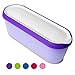 SUMO Homemade Ice Cream Containers - Dishwasher Safe Tub. 1.5 Quart (1-Pack, Purple)