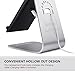 Bestand Aluminum QI Wireless Fast Charger Dock, Silver