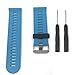 HWHMH 1PC Replacement Silicone Bands with 2PCS Pin Removal Tools for Garmin Fenix 3 (No Tracker, Replacement Bands Only) (Blue)