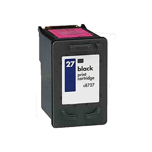 New York TonerTM New Compatible 2 Pack C9352A XL (HP 22) C8727A (HP 27) High Yield Inkjet For HP : 5610xi . -- Black Color