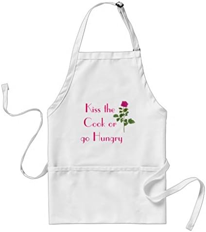 Kiss the Cook Apron Novelty kitchen BBQ Apron