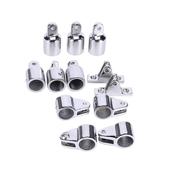 Amarine-made-3-Bow-Bimini-Top-Fittings-Fit-78–Bimini-Top-LeaningTech-Boat-Stainless-Steel-Jaw-Slide-Cap-Fittings-Marine-Hardware-Set