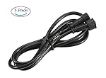 Pack of 5, FVTLED 1m 3.28ft 2Pin Extension Cable Wire with Male and Female Connectors at Both Ends for Single Color LED Deck Light