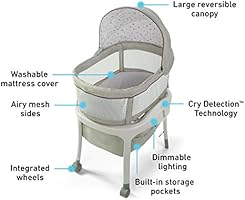 graco bassinet cry detection