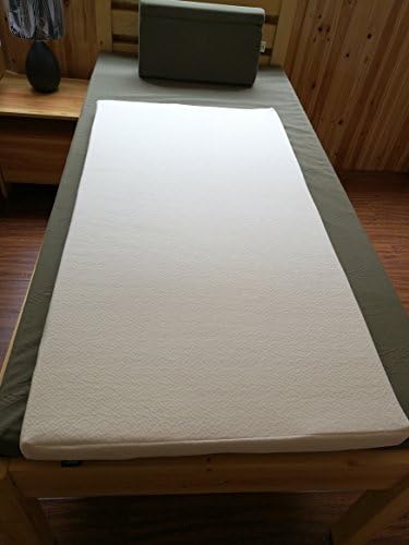 INNX 2 inch Ultra Soft HOME/RV/Travel Trailer/CAMPER Memory Foam Mattress Topper,Pressure Relieving Mattress Pad,Bed Pad (Mattress Toppers, Crib, 26.6"x51.2")