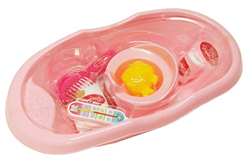 Theo Klein 1647 Baby Coralie Badewannen-Set | Für bis zu 35 cm große Puppen | Zahlreiches Bade- und Pflege-Zubehör | Spielzeug für Kinder ab 3 Jahren – Bild 3