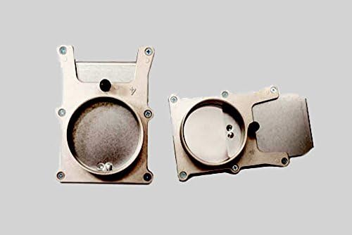 KB Blast Gate / Cut-off - 8" Diameter with Rolled Edge Collars
