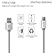 USB Type C Cable, USB C Cable 3.3Ft 3-Pack Nylon Braided Cord USB Type A to C Fast Charger Cables