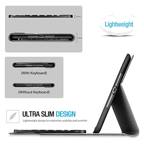 3 ProCase+Keyboard+Lightweight+Magnetically+Detachable