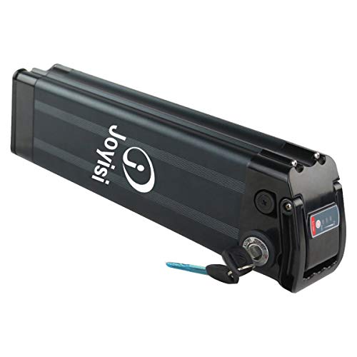 Joyisi 48V 10AH Ebike Battery, Lithium-ion Bike Battery with Charger, BMS Protection Board and Batte