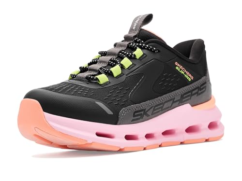 Skechers Girls Skechers Hands Free Slip-Ins, Glide-Step + - Vista Lane 303654L (Little Kid/Big Kid) Black/Multi 2 Little Kid M at Amazon