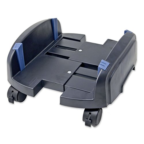Syba CPU Computer Plastic Stand for ATX Case with Adjustable Width and 4 Caster Wheels(Sy-Acc65064) (SY-ACC65064)