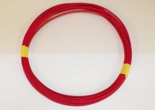 18 Ga Red Automotive/General Purpose GXL Wire .94 O.D. 25' Superior Abrasion Resistance, High Heat, Resist grease,Oil, Gasoline,Acids