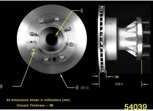 ProStop Brake Rotor (54039G)