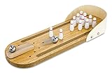 KOVOT Mini Wooden Tabletop Bowling Game