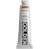 Golden Heavy Body Acrylic Paint, 2 Ounce, Yellow Ochre