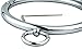 Stainless Steel Neck Collar With Ring