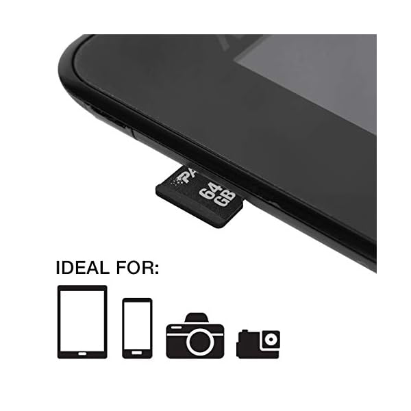 LX Series Micro SD Flash Speicherkarte 64GB - Packung mit 5 Stück – Bild 6
