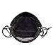 XIANGYI Multifunction Gym Sack Bag Drawstring Backpack (black)