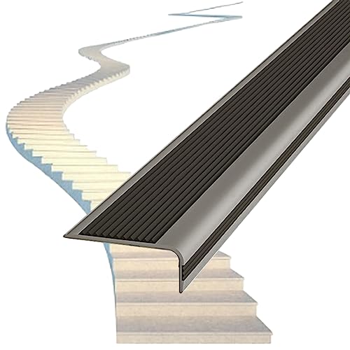 Stair Nose Edging 3 in Wide, Outdoor Step Edge Protector Nosing Trim