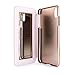 Ted Baker Sparkly Fashion Mirror Folio Case for iPhone Xs Max, Protective Cover iPhone Xs Max for Professional Women/Girls - Rose Gold