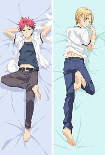 Anime Shokugeki No Soma Sexy Hug Pillow Cover Double Sides 150*50cm 59046