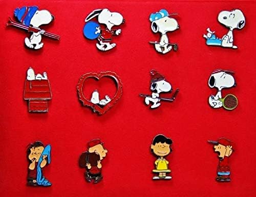 Amazon Co Jp 海外輸入ピンバッジ ピーナッツ キャラクターピンズ 12種セット スヌーピー チャーリーブラウン ルーシー ライナス 漫画 アニメ ピンバッチ ホビー 通販