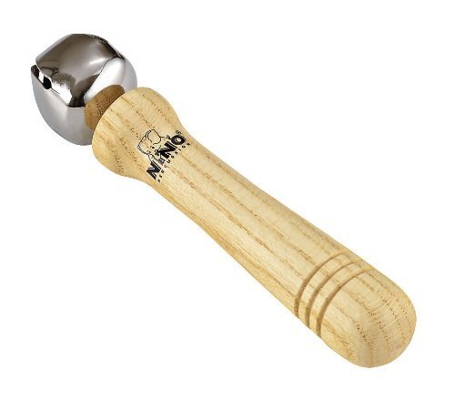 Nino Percussion NINO960 5-Inch Bell Stick, Natural Finish