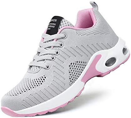 Starella レディース アスレチックスポーツ ランニングシューズ フィットネススニーカー 運動靴 ジム ジョギング トレーニング シューズ エアークッション