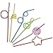 Time for Treats Curly Straws, Multicolor, VKP1097