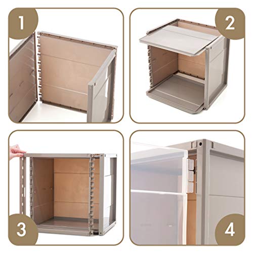 6 Organizer+EZOWare+Plastic+Stackable+Bathroom