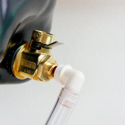 F104S: FUMOTO VALVE W/SHORT NIPPLE M18-1.5 THREADS