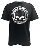 Harley-Davidson Men's T-Shirt, Hand Made Willie G Skull Distressed 30294030 (L)