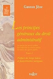 Les  principes généraux du droit administratif