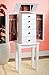 White Jewelry Armoire Chest