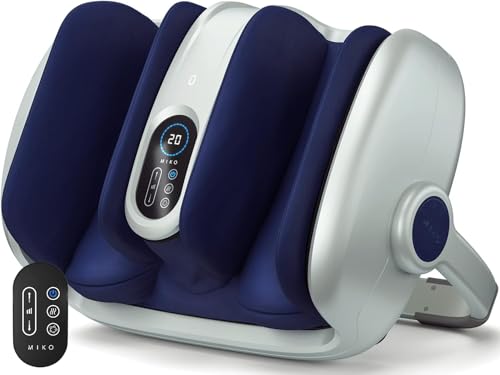 MIKO Shiatsu Foot, Leg and Calf Massager with Heat