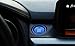 iJDMTOY 2pc Set Blue Aluminum Keyless Engine Push Start Button & Surrounding Decoration Ring For Mazda 3 6 CX-3 CX-5 CX-9 MX-5 w/Push Start Engine Feature