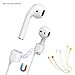 Airpods Strap Airpods Magnetic Strap Apple iPhone X/iPhone 8/iPhone 8 plus/iPhone 7/iPhone 7 Plus [Lightweight][Ideal Length] Air Pods Strap Wire Cable Connector for Apple Airpods - White Grey