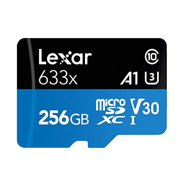 Lexar High-Performance 633x Micro SD Karte 256GB, microSDXC UHS-I Karte, Bis Zu 100MB/s Lesegeschwindigkeit… – Bild 3