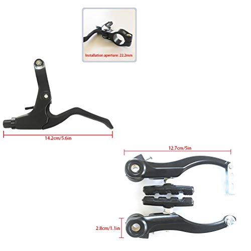 Yeeyf Fietsremmen sets - Vervangende fietsremmen - Remkabelset *2 paar* - Image 6